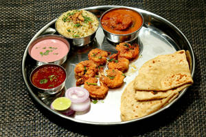 Prawns Thali