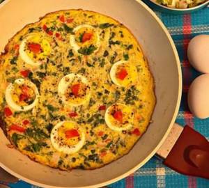 Boiled Egg Omelette