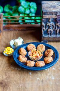 Cheese Makai Di Tikki ( 8 Pcs )