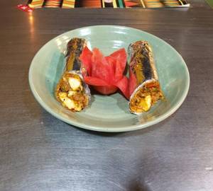 Relaxs special tawa paneer tikka roll