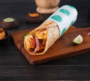 Achari paneer tikka roll