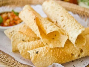 Plain Roasted Papad [1 Piece]