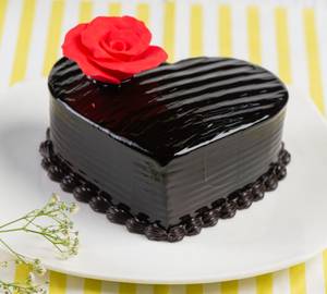 Mini Heart Shape Cake (Brown) 200gm