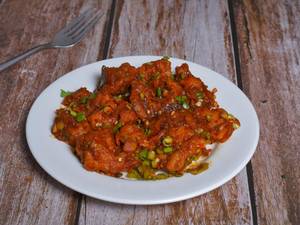 Fish Manchurian Dry
