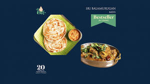 Parotta 2pcs With Chicken Gravy