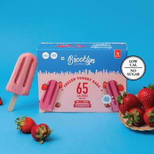 Frozen Yogurt Bar - Strawberry-Pack of 4