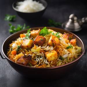 Paneer Tikka Biryani + Coke 250 Ml