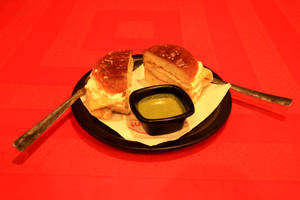Egg Cheese Burger.