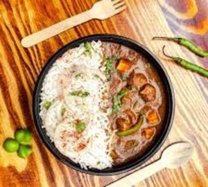 Paneer Kadai + Chef Special Rice