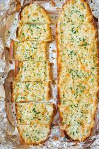 Cheese garlic bread
