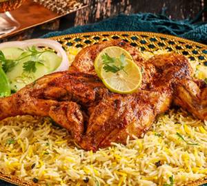 Chicken Alfaham Mandi (1Pc Grilled)