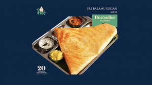 2pcs Mini Masala Dosa