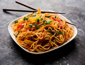 Veg Hakka Noodles