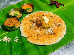 Open Butter Dosa