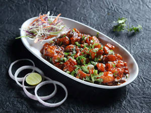 Paneer manchurian dry