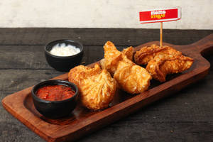 Veg Fried Momo Platter