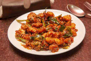 Prawns chilli