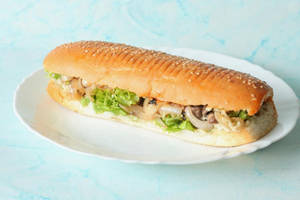 Buttered Mushroom Parmesan Cubano - Half