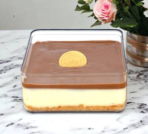 Nutella Cheesecake Slice
