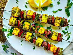 Pudina Paneer Tikka