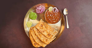 Dal Makhani & Aloo Paratha [2] Thali