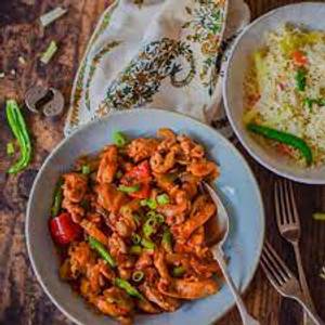 Schezwan Chicken Dry