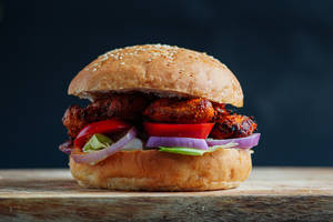 Tandoori Chicken Burger