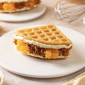 Mango Cheesecake* Waffle