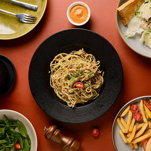 Chicken Spaghetti Aglio Olio Pasta