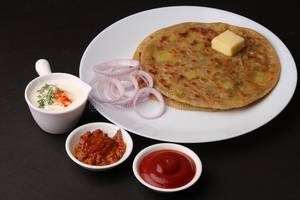Pyaaz paratha