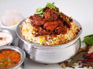 Chicken fry peace biryani