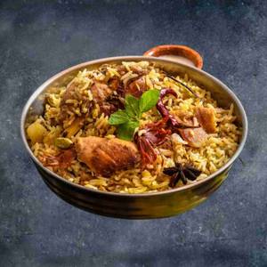 Chicken Roast Hyderabadi Biryani