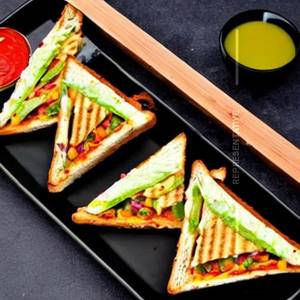Veg Cheese Toast Sandwich
