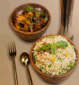 Manchurian + Noodles/fried Rice