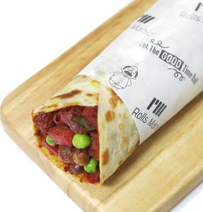 Mix Veg Roll with Egg