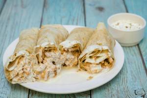 Chicken Malai Tikka Roll