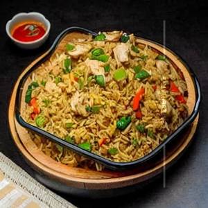 Chicken Singapore Fried Rice