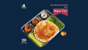 Ghee Podi Uttapam