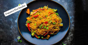 Veg Singapore Rice Noodles