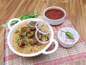 Beef biryani
