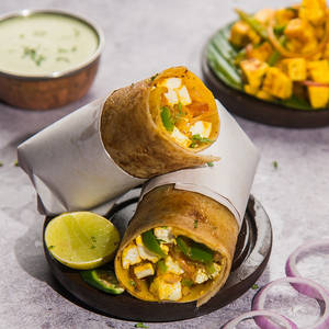 Paneer Bhurji Roll [2 Pcs]