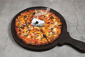 Jamaican Garlic Pizza