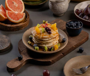 Berry Cream Cheese Pancake