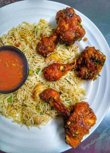 Chicken Biryani With Gravy