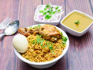 Chicken biryani+Chicke biryani with egg                                                                       