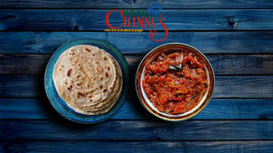 3 Chapathy + Tomato Fry (500 Ml)