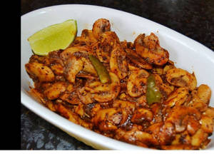 Mushroom Achari Tikka