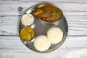Chicken thali