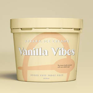Zero Added Sugar Vanilla Vibes Ice Cream (Small Scoop [80 Ml])