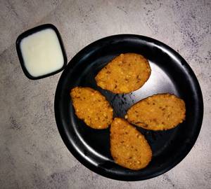 Sabudana potato cutlet [4 pieces]